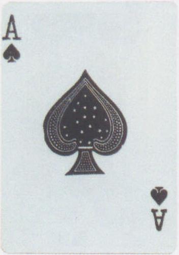扑克牌的“A”
